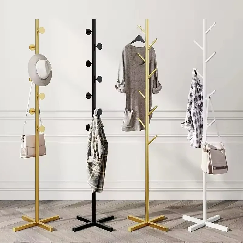 Matte Black Tripod Metal Coat Rack CR-M01